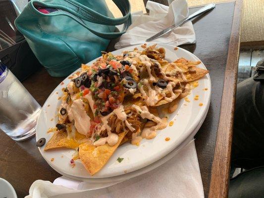 Pork nachos