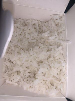 Yummy white rice !