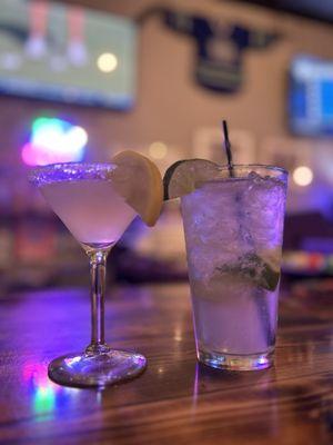 Lemon drop & Moscow mule