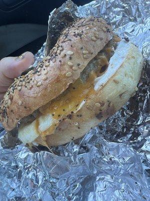 Sometimes you need a sausage egg and cheese