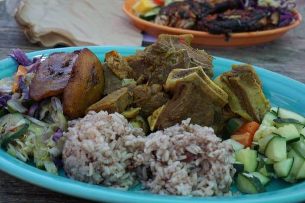 Curry Goat large