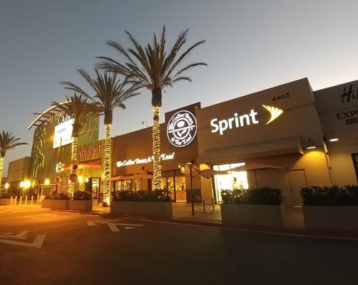 Sprint Las Americas shining at Sundown!