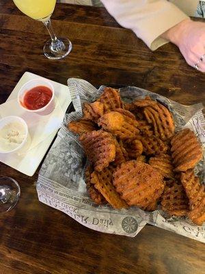 Sweet Potato Waffle Fries