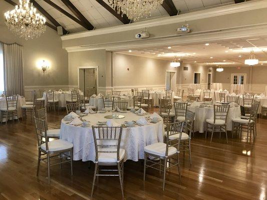 Use our newly renovated ballroom to host your next private event!