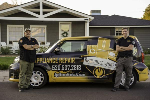 Appliance Works provides professional appliance repair service to south Pinal county