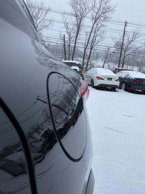 Bad weather doesn't matter, We clean your car