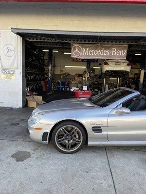 Mercedes Benz SL65 amg