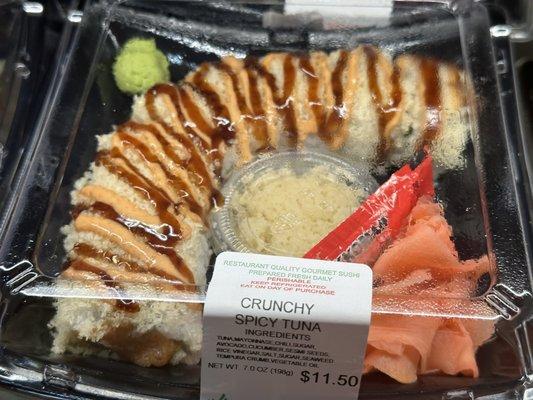 Crunchy spicy tuna