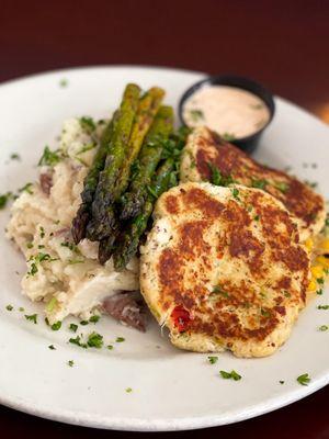 Crab Cake Dinner