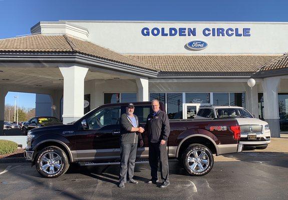 Brian Brown's 9th vehicle from Golden Circle Ford, Lincoln!