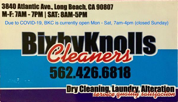 Bixby Knolls Cleaners