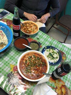 Large menudo without hominy