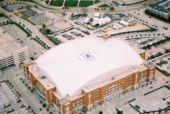 Fly over Dallas, Fort Worth and your house.