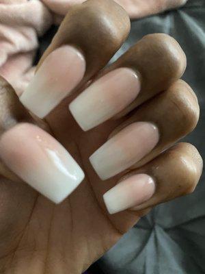 Square Ombré Acrylics