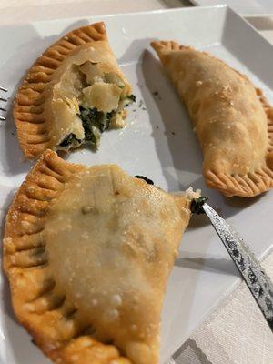 Spinach and Feta Empanadas