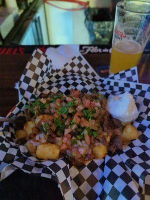 Carne asada tots