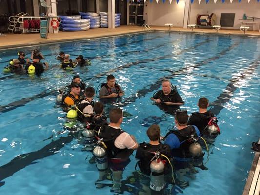 ROTC Discover Scuba