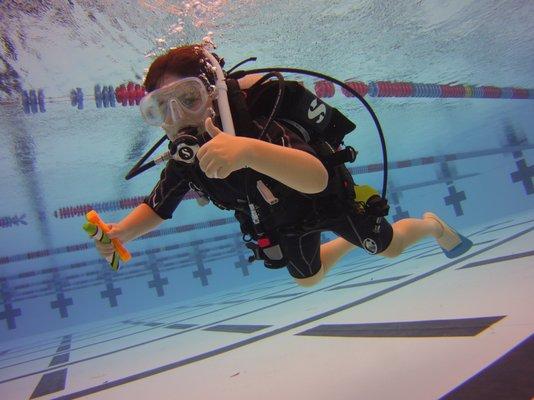 PADI Bubblemaker scuba experience