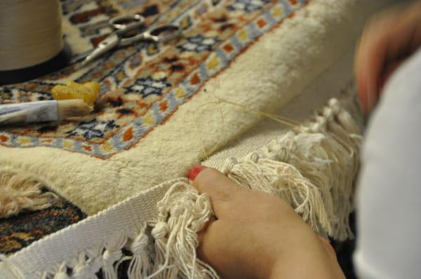 Handmade Rug Fringe Repairs nyc