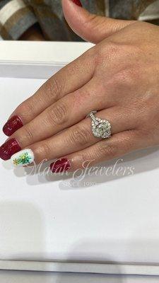 Malak Jewelers custom engagement rings