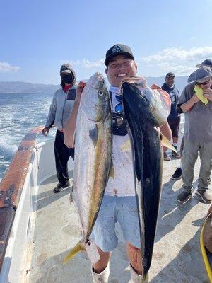 Never miss. If they see em, we're going for them; weather/conditions permitting. Love catching yellowtail.