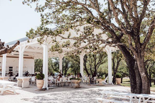 The exclusive 21+ Pavilion at Signor Vineyards. Savor wine tastings & our famous charcuterie board amidst outdoor luxury!