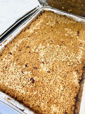 Party Platter: Large Rice & Peas