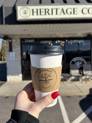 Chocolate covered Strawberry latte