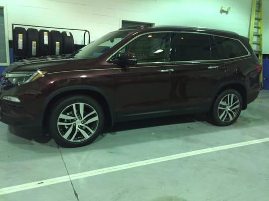 My new 2016 Honda Pilot Elite