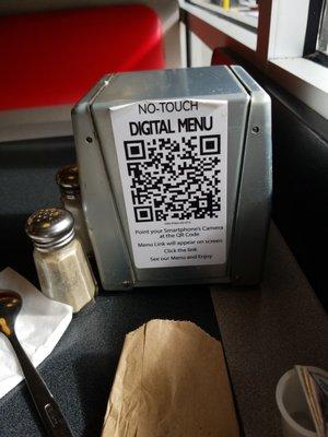 QR menu