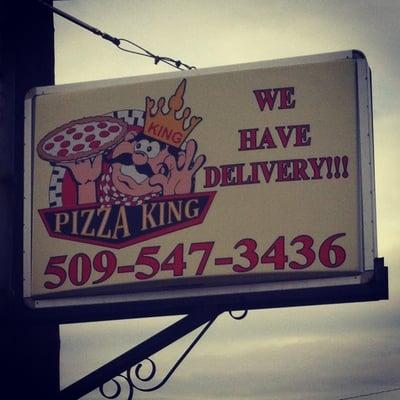 The Pizza King sign! That bigote is Mexican though, not Italian!