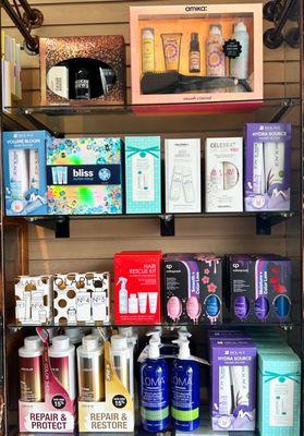 Beauty gifts, Amika, Redken, Olaplex, Loma, Goldwell, Bliss, Joico, Biolage, Matrix, Paul Mitchell