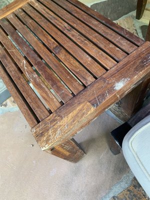 Damaged table...entire set has damage