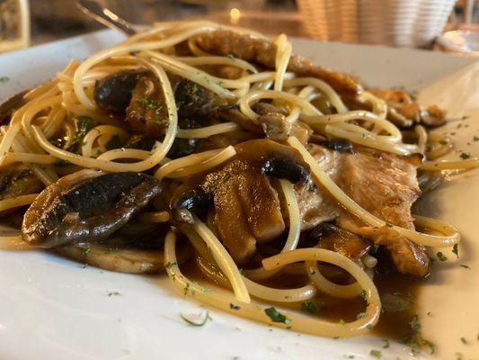 Chicken Marsala closeup