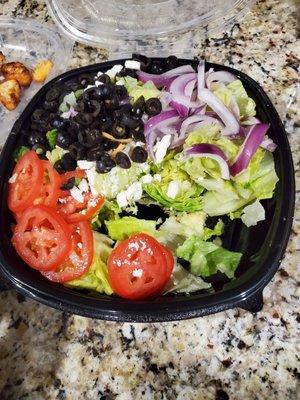 Family Greek Salad.