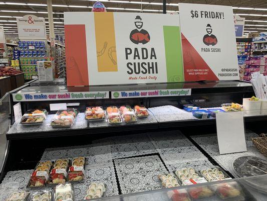 1/20/24 well lookie here, $6 Friday sushi