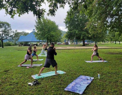 Outdoor Yoga