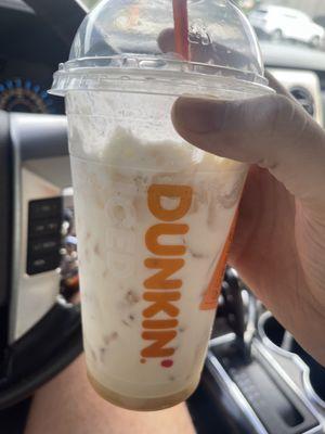 Caramel craze ice latte