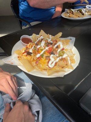 BBQ nachos