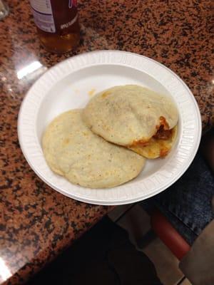 Gorditas de chicharron-