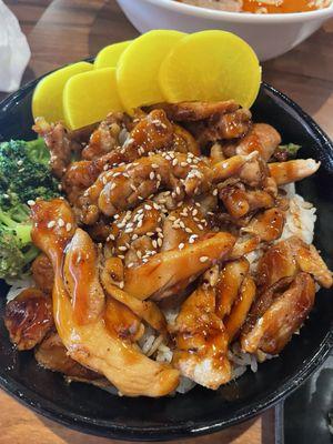 Bbq chicken bowl