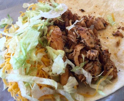 Chicken Soft Taco