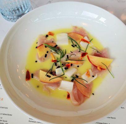 Albacore Crudo so delicious!