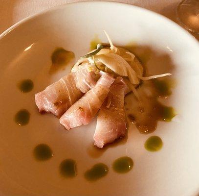 Cobia Sashimi