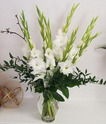 Sympathy Arrangement...appropriate for funeral home and for the family to enjoy post-services