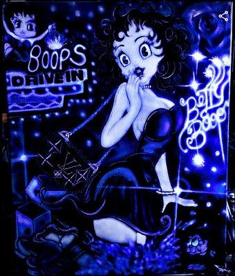 Airbrush Idol #Betty Boop airbrush Partys #airbrush shirts #airbrush hats #airbrush tattoos #airbrush headbands