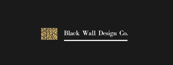 Black Wall Design Co. Logo #BLACKWALLDESIGNCO #BWDC