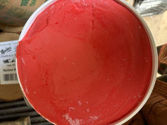 2.5 Gallon Tub of Italian Ice : Available in ALL FLAVORS!