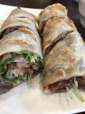 Beef wrap