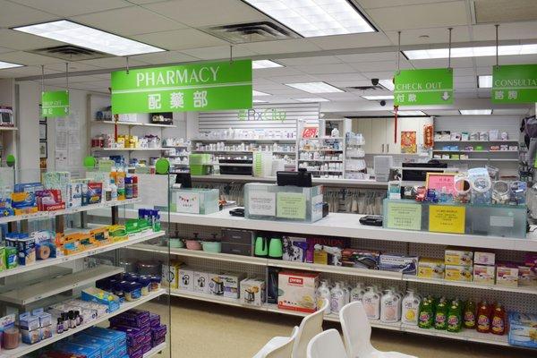 Pharmacy counter - we are here to help answer your medication questions!